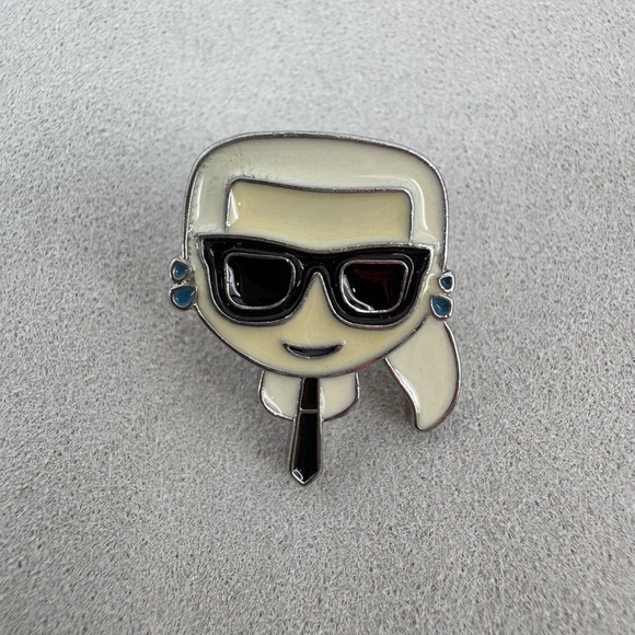 Accessories - KARL LAGERFELD VERY RARE VINTAGE PIN BROOCH